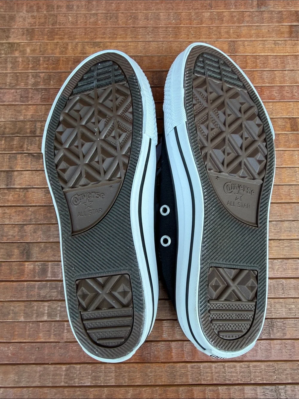 Converse Kids Black and White Low-Top Sneaker. Never worn